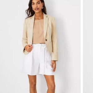 NWT Size 10 Ann Taylor Newberry Blazer in Twill